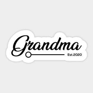 Grandma Est. 2020 Sticker